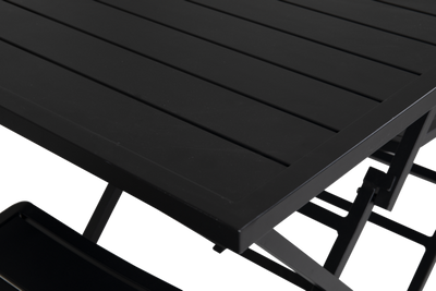 Brafab Wilkie fällbord 72x72 cm svart