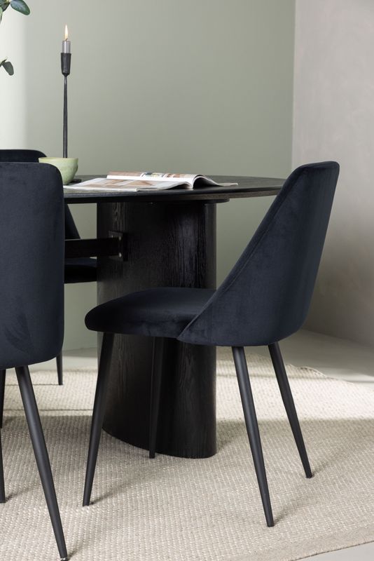 Venture Home Matgrupp Isolde med stolarna Night