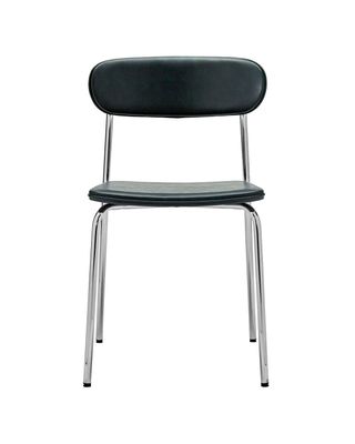 House Doctor Pova Stol Chrome Mörkgrön 2-pack