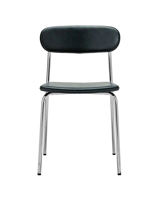 House Doctor Pova Stol Chrome Mörkgrön 2-pack