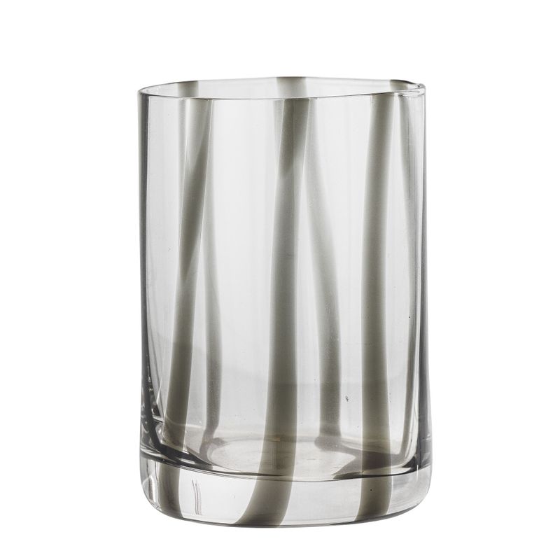 Bloomingville Silja Dricksglas, Svart, Glas - 6-pack