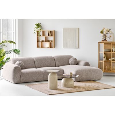 House Nordic Clyde Loungesoffa Sten Grå