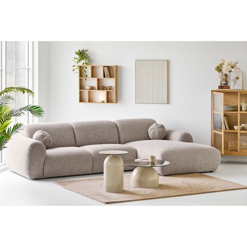 House Nordic Clyde Loungesoffa Sten Grå