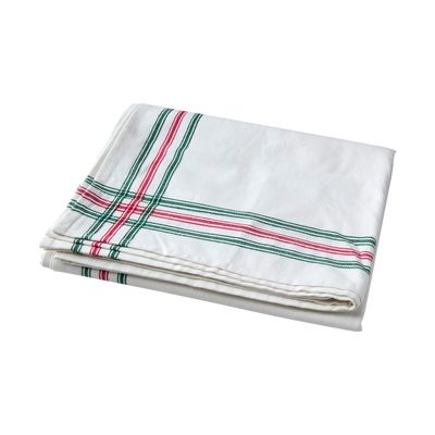 Affari of Sweden FLISA Bordsduk, Vit/Grön/Röd