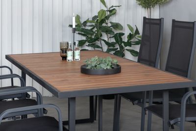 Venture Home Khung, Copacabana Matgrupp Svart Natur