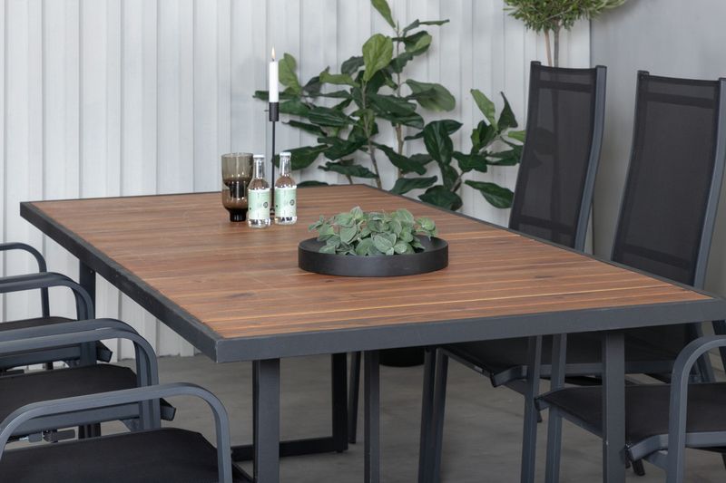 Venture Home Khung, Copacabana Matgrupp Svart Natur