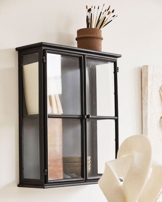 Nordal DOWNTOWN Väggskåp Svart