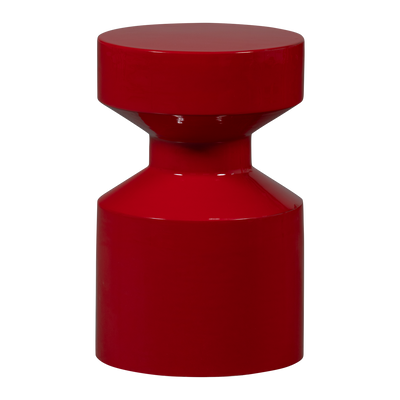 WOOOD FERRY Sidobord Metall Röd