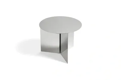 HAY Slit soffbord Mirror polished stainless steel
