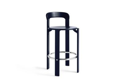 HAY Rey barstol Deep blue, 65 cm