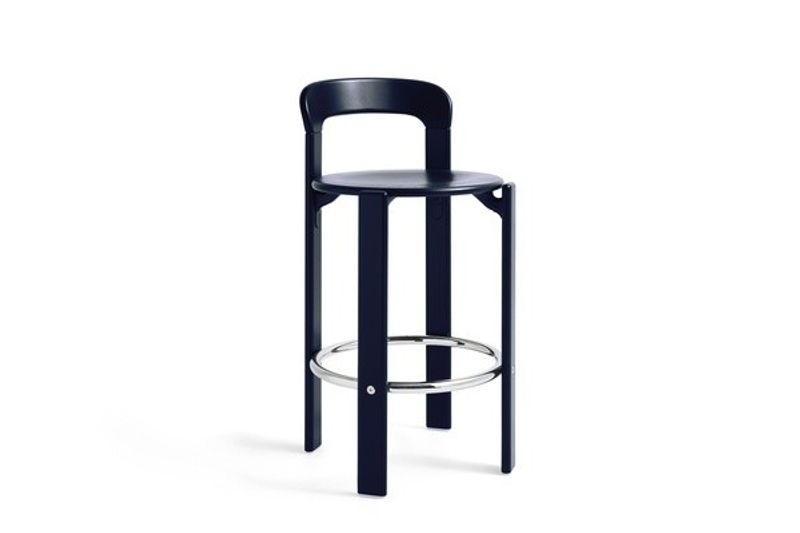 HAY Rey barstol Deep blue, 65 cm