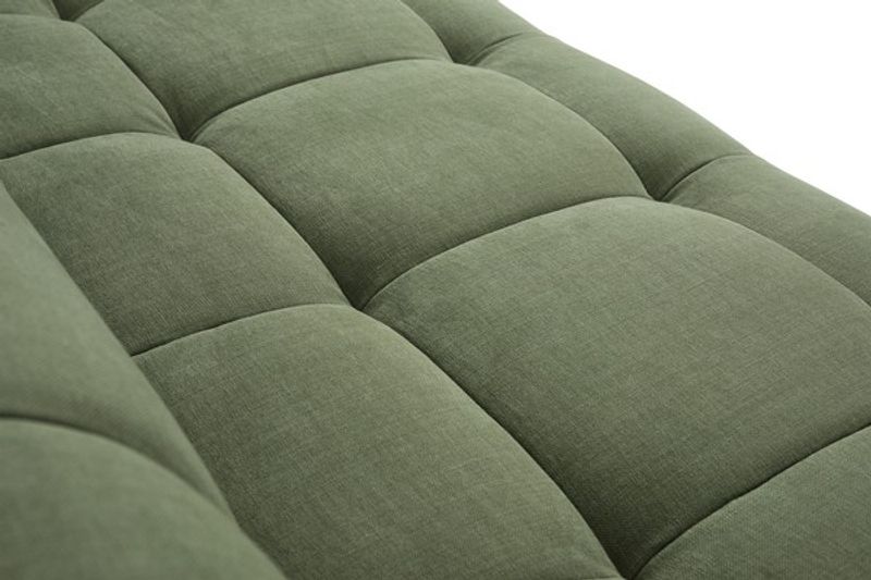 HAY Quilton soffa 2-sits Linara 100-Tarragon, 214 cm