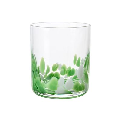 Affari of Sweden COCKTAIL Glas, Klar/grön 4-pack