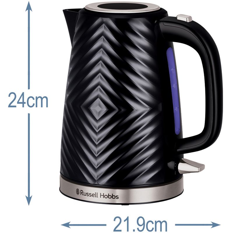 Russel Hobbs Vattenkokare Groove Kettle Black 26380-70