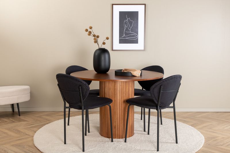 Venture Home Bianca, Vault Rund Matgrupp