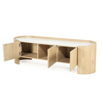 Eleonora TV-bänk Don 160 cm Brun