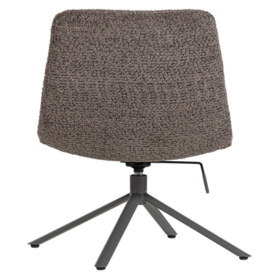 WOOOD Soren Justerbar Snurrfåtölj i Ullig Brun