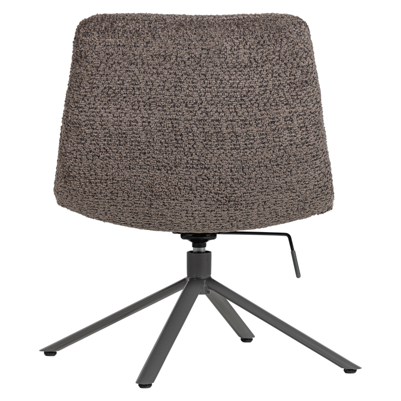 WOOOD Soren Justerbar Snurrfåtölj i Ullig Brun