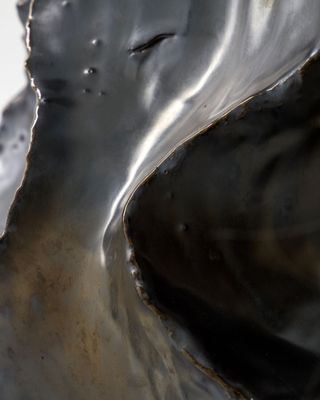 House Doctor Waves Vas Antik Metallisk