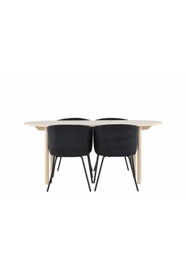 Venture Home Andy Matbord med Berit Matstol