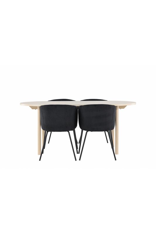 Venture Home Andy Matbord med Berit Matstol