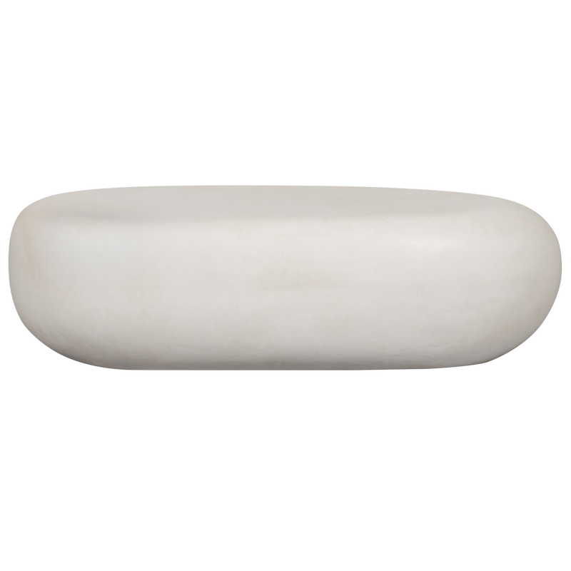 vtwonen Pebble Soffbord Vit 28x100x43CM