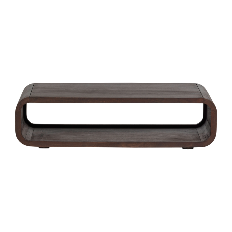 WOOOD Kinu Soffbord Mangoträ Mörkbrun