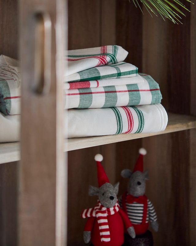 Affari of Sweden FLISA Bordsduk, Grön/röd