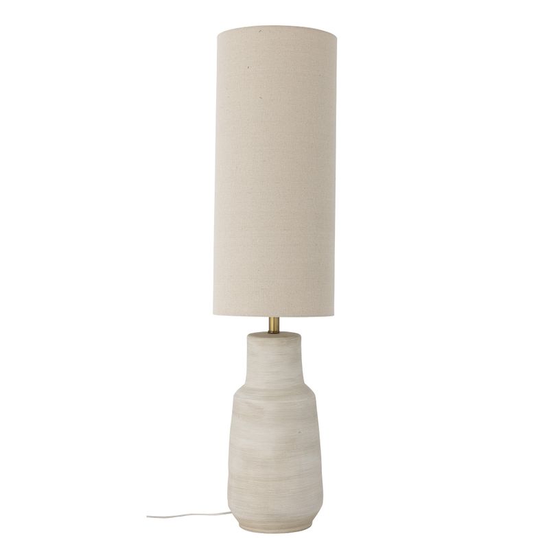 Bloomingville Linetta Golvlampa, Vit, Stengods, Ø28xH113 cm