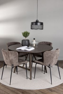 Venture Home Matgrupp Kaseindon med Modesto Stolar