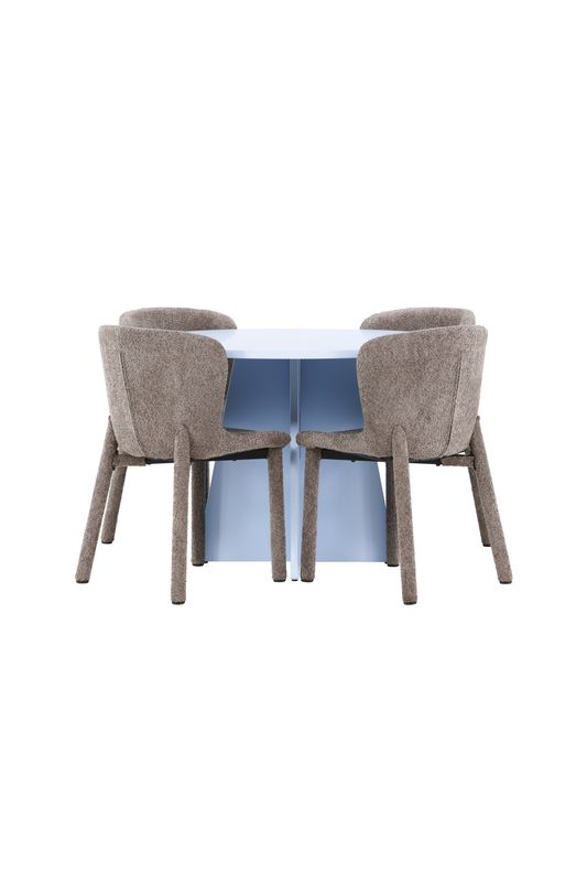 Venture Home Matbord Bootcut med Astoria Stol