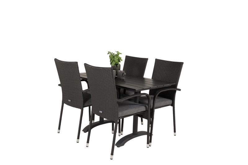 Venture Home Matgrupp Denver med stolarna Anna