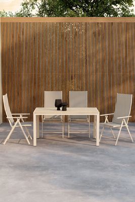 Venture Home Mirko Matgrupp med Levanzo Stolar