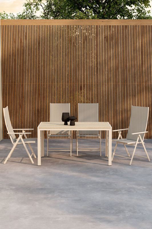 Venture Home Mirko Matgrupp med Levanzo Stolar