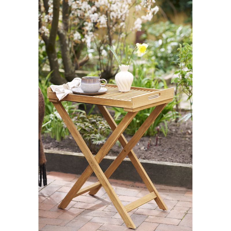 House Nordic Ronda Bricka Bord Teak