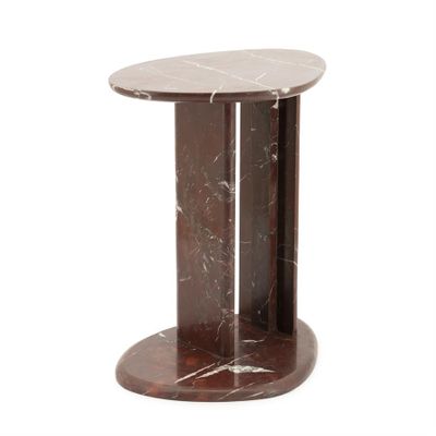 By Boo Lior Sidobord - Röd Marmor