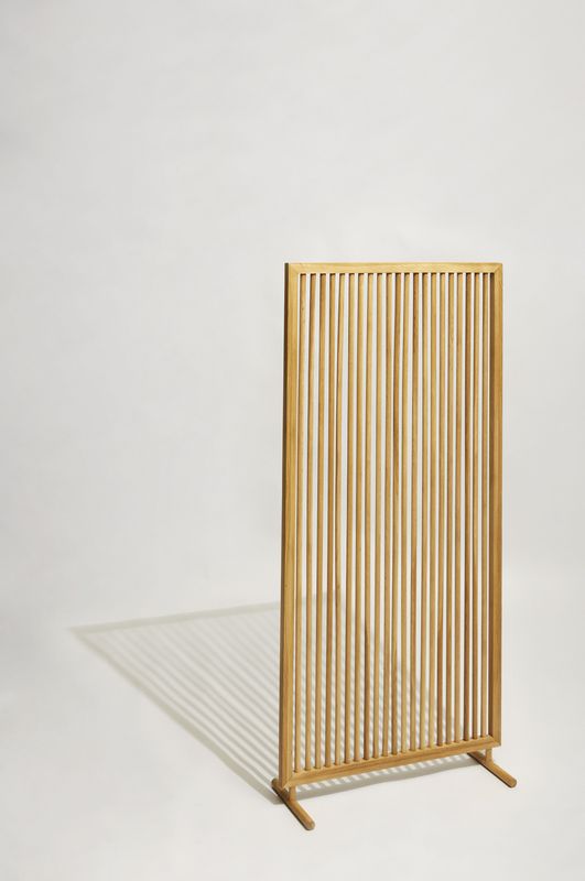 Hübsch Divide rumsavdelare natur 70 x H140 cm