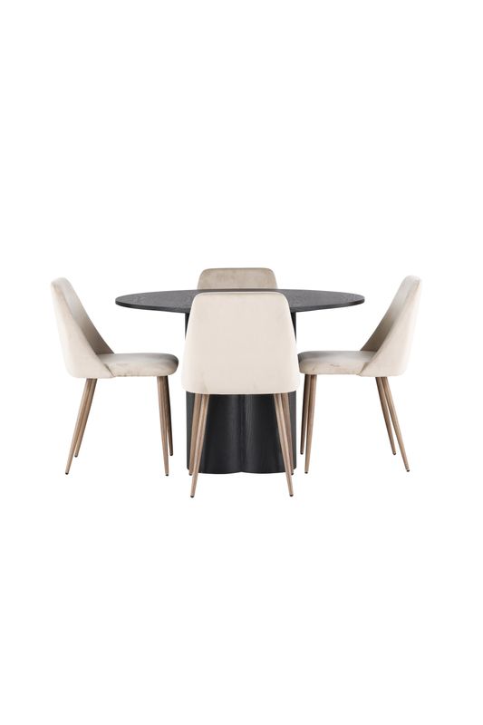 Venture Home Matgrupp Olivia med Stolarna Night