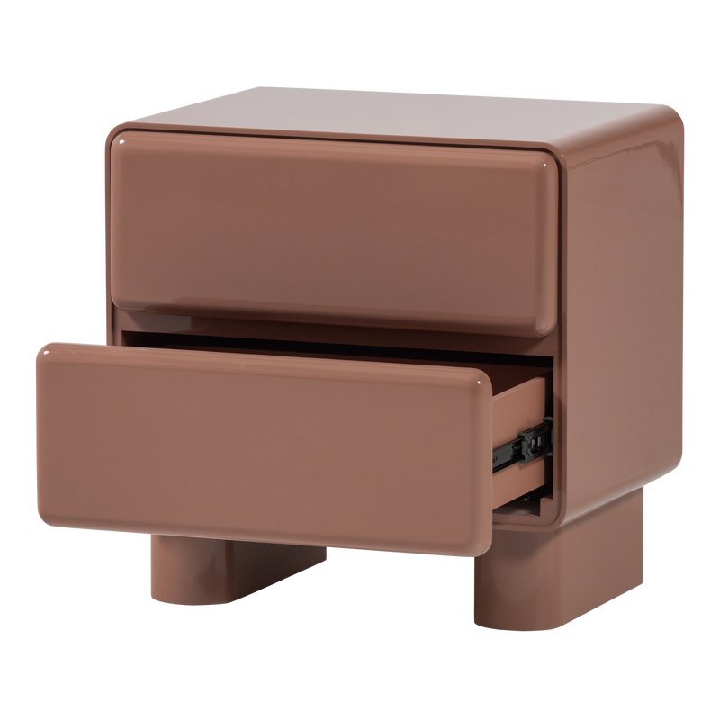 WOOOD Lustra Byrå/Nattduksbord i Högglans MDF