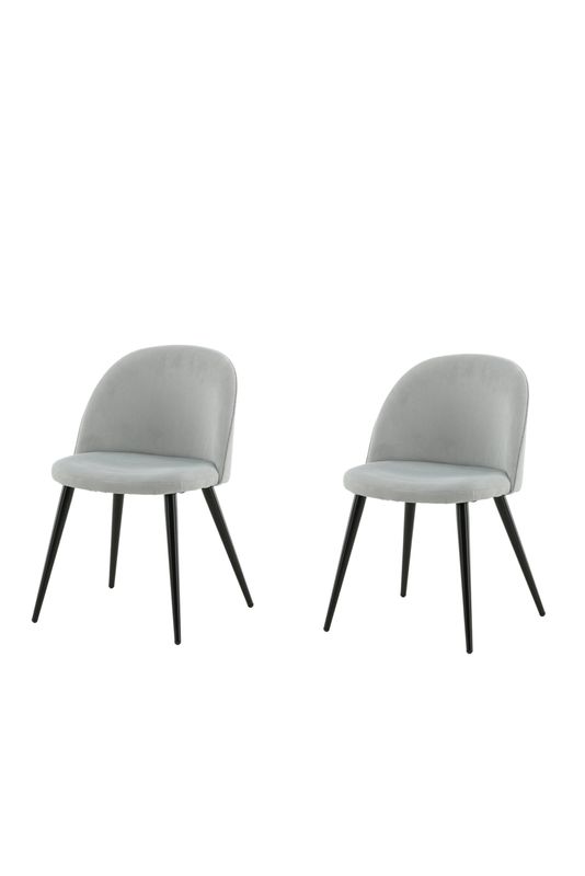 Venture Home Velvet Matstol 2-pack