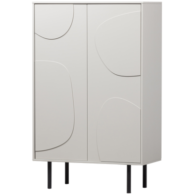 WOOOD Cadiz Förvaringsskåp i Grå Mist