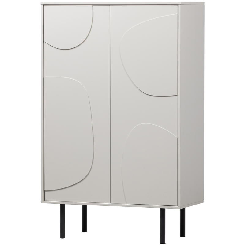 WOOOD Cadiz Förvaringsskåp i Grå Mist