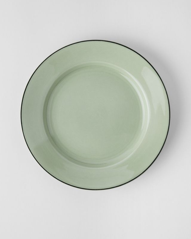 Gustavsberg NATUR Krusbärsgrön, Tallrik 24 cm m bräm