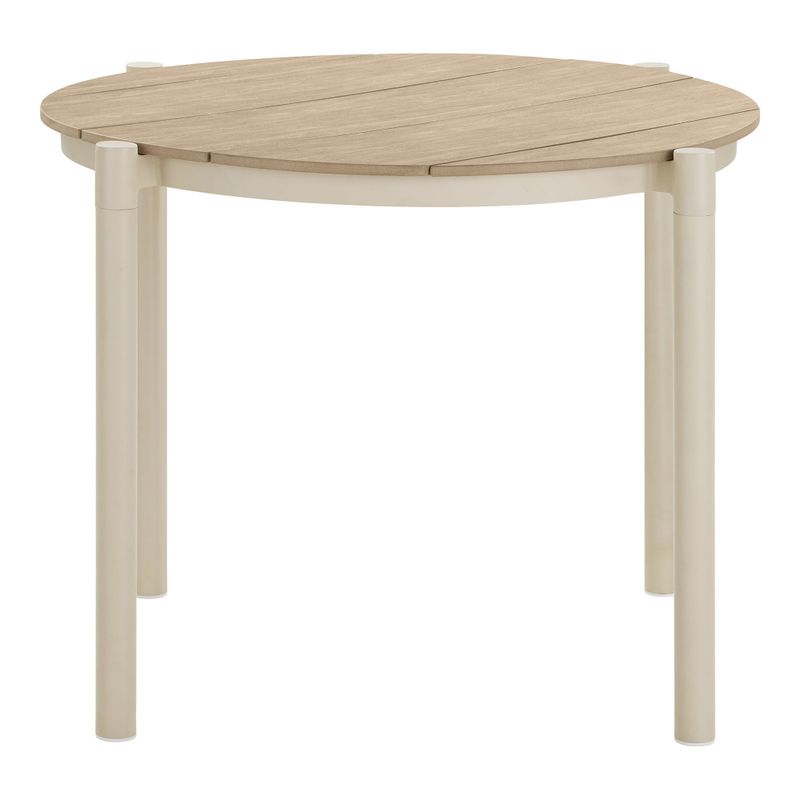 House Nordic Abela Matbord Sand/Natur 90x90x74 cm