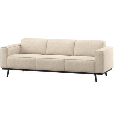 WOOOD STATEMENT 3-Sits Soffa 230 cm Beige Melange