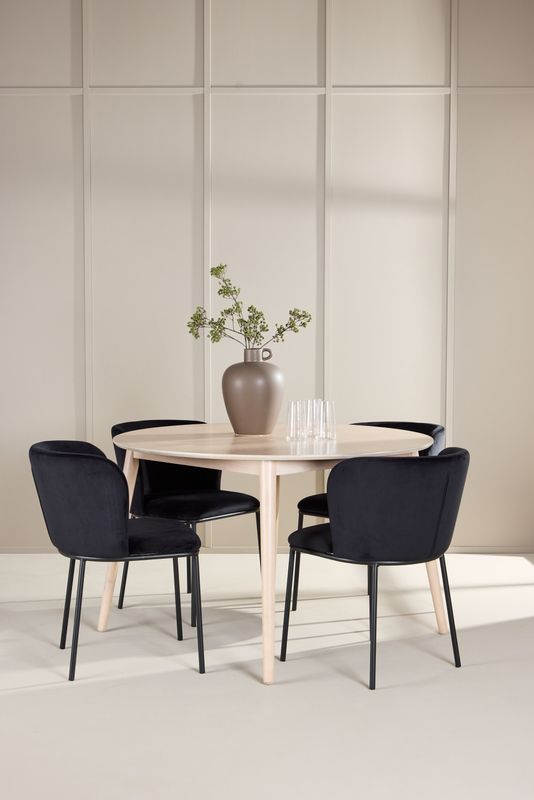 Venture Home Matbord Flora med Edina Stol