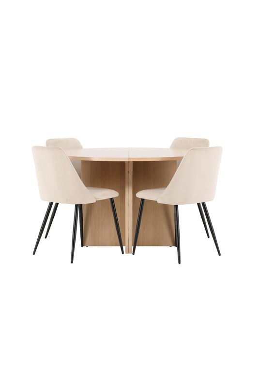 Venture Home Matbord Strada med Night Stol