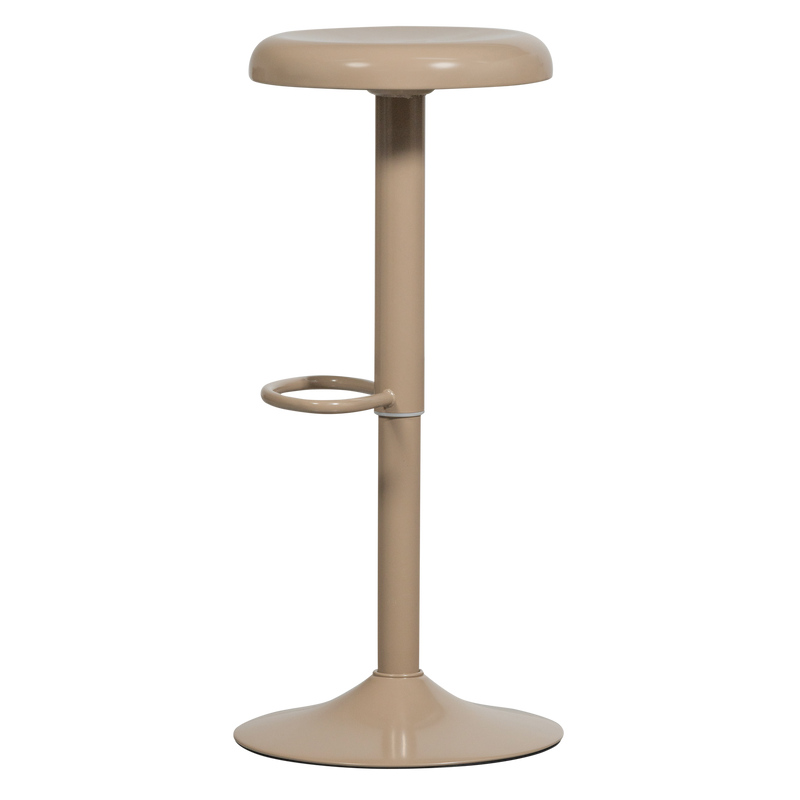 WOOOD ISAAC Barstol Metall Sand