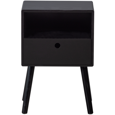 WOOOD Ozzy Sängbord MDF Svart