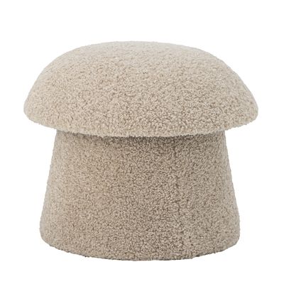 Bloomingville Bocca Sittpuff, Natur, Polyester